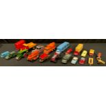 Toys & Juvenalia - a collection of unboxed and play worn diecast models, various manufacturers