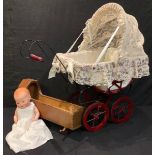 Toys & Juvenalia - an Armand & Marseille (Germany) bisque head and composition 'Dream' baby doll,