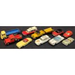 Toys & Juvenalia - a collection of unboxed and play worn Corgi Toys diecast models including