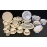 A Royal Doulton Old Colony part dinner dinner service; Hamersley tea ware; etc