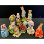 A Beswick Beatrix Potter figure Timmy Willie others Ginger, Timmy Tiptoes, Aunt Petitoes, Poorly
