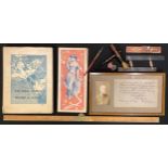 Boxes & Objects - a Victorian tooled and gilt leather travelling pocket journal, the Condensed