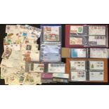 Stamps - GB FDC collection 1960-1980, in five binders and loose, plus a few early p/pks