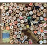Sewing and Haberdashery - a collection of cotton reels, various makes, Dewhurst and Sons Sylko;