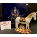 A Royal Crown Derby paperweight, Appleby Mare, specially commissioned by Sinclairs, limited edition,