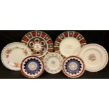 A Royal Crown Derby Imari palette commemorative dinner plate, Derby Rowing Club Centenary;