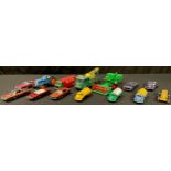 Toys & Juvenlia - a collection of unboxed and playworn diecast models including Hot Wheels, Budgie