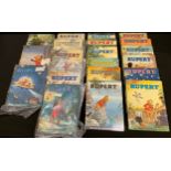 Children's Books - Rupert the Berar Daily Express annuals, 1960's and later (quantity)