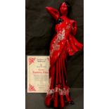 A Royal Doulton Flambe figure, Eastern Grace, HN3683, limited edition 1,691/2,500, certificate