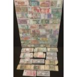 Banknotes, World - a collection of approx. 120 late 20th century banknotes, various currency,