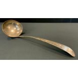 An early 20th century silver ladle, Dublin 1803, 7.6oz