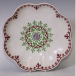 Augustus Welby Northmore Pugin (1812–1852) - a Minton and Hollins New Stone shaped circular dish,