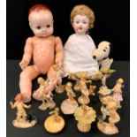 Toys & Dolls - a Kammer & Reinhardt, Simon Halbig bisque head socket doll, fixed eyes, open mouth,