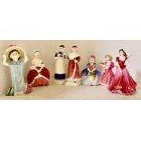 A Royal Doulton figure Make Believe Hn 2225; others Sophie, Peggy, Monica etc (7)