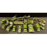 Diecast Military Vehicles - Dinky Supertoys Mighty Antar tank transporter and Centurion Tank;