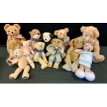 Collectors Bears - Isabella Collection; Brendan's Bears; Barton's Creek; others, mohair, jointed;