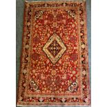 A Sarouk Rug, approx 210cm x 130cm