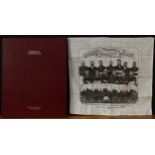 Sport, Football - an Arsenal Football Club 1930-31 'Holders of English Cup' pictorial cotton