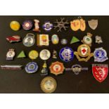 Badges - enamel and others including advertising, commemorative, etc (30)