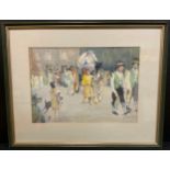 Joyce C. Fountan,Easter Parade, signed, watercolour, 24cm x 34.5cm.