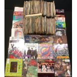 Vinyl Records - 45rpm 7" singles various genres and artists including Frankie Goes to Hollywood,