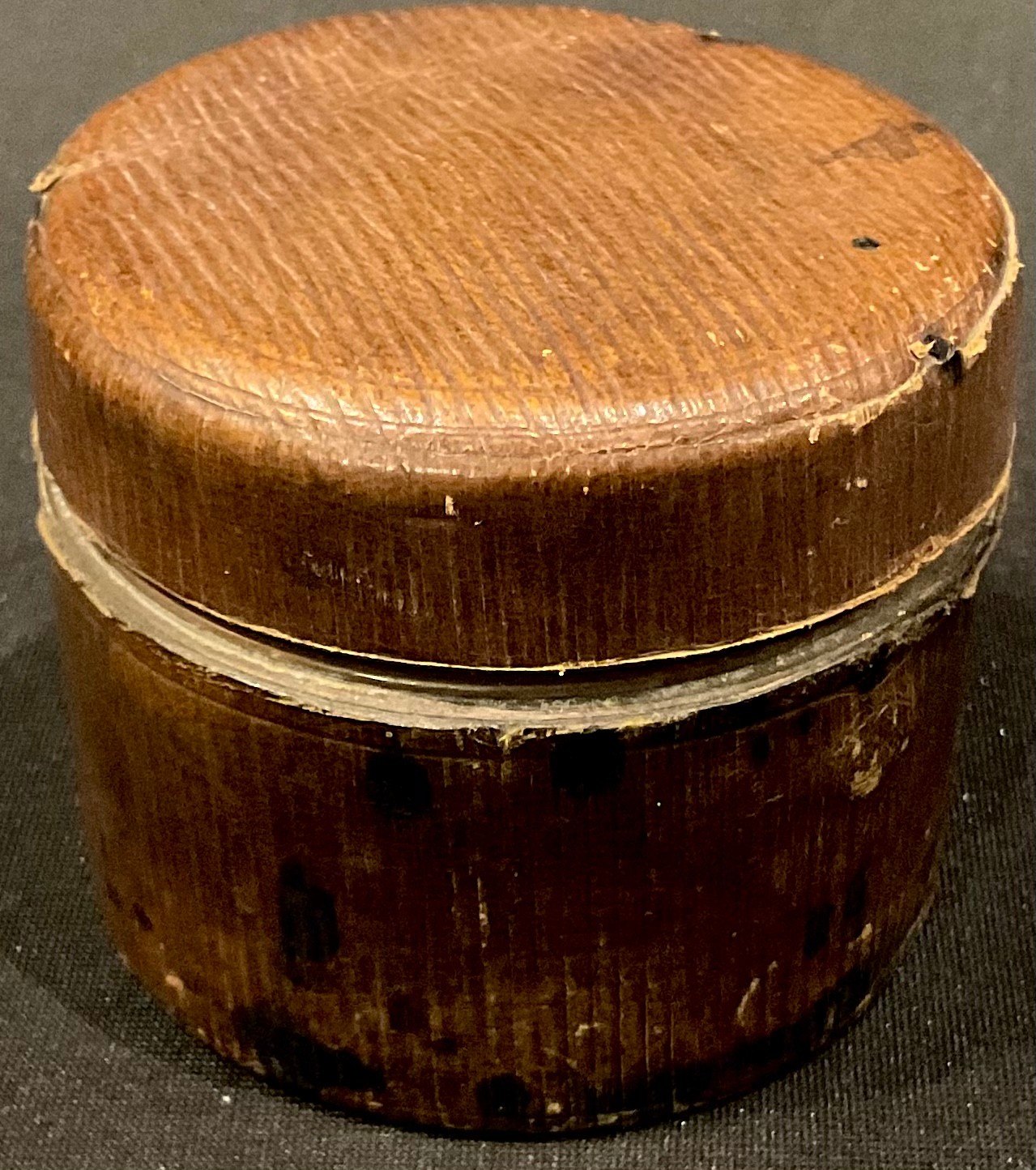A Victorian travelling inkwell, c.1880