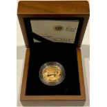 Coin - GB, Elizabeth II gold proof sovereign, 2012, capsulated, certificate, boxed
