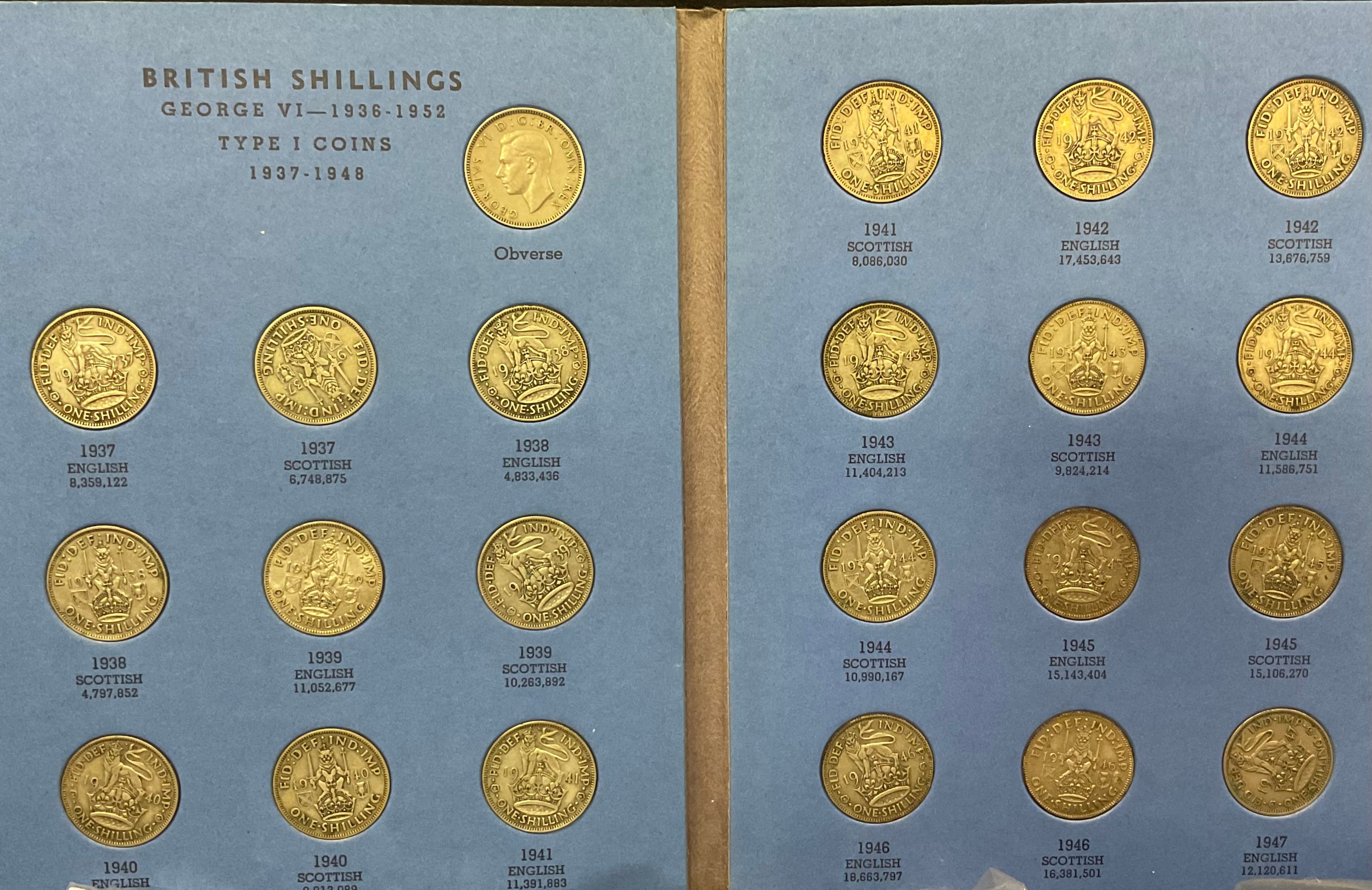 A large collection of well circulated UK silver and base metal coins, the silver issues including . - Bild 3 aus 6