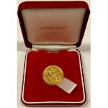 Coin - GB, Victorian gold sovereign, 1901, boxed