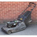 A Hayter Harrier 56 Pro lawnmower