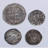 Coins - An Edward III 1d, 1327-1377, Canterbury mint, Edward King of England, Lord of Ireland; a