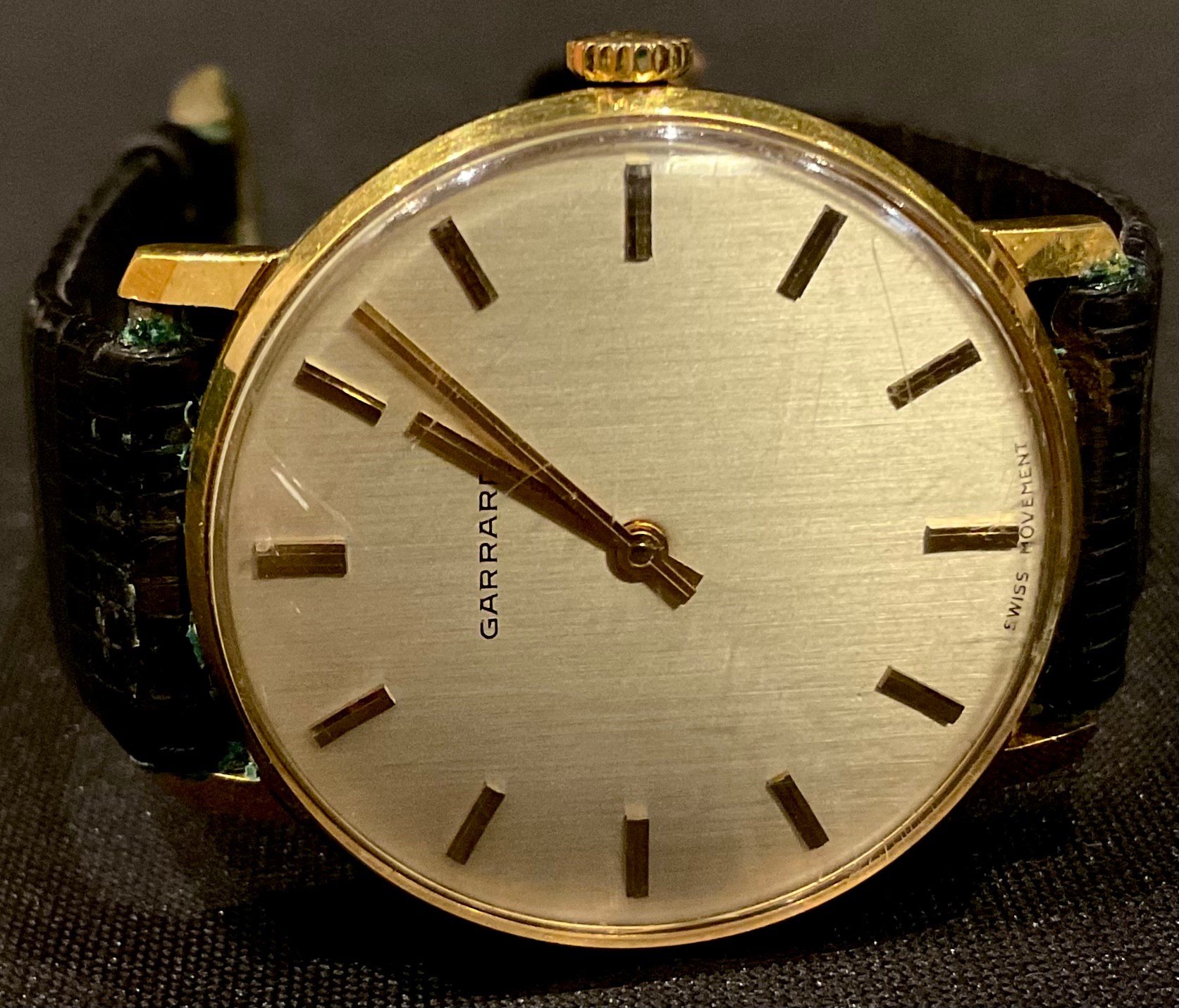 A Garrard vintage wristwatch, boxed