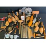 Tools - mallet; planes; level; tape measure; saw; etc