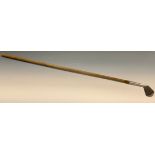 H Pierpoint Prestbury & Upton 2 iron club, wooden shaft, 98cm long