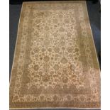 A Contemporary 'kashan' style carpet, by Royal Keshan, 299cm x 200cm.