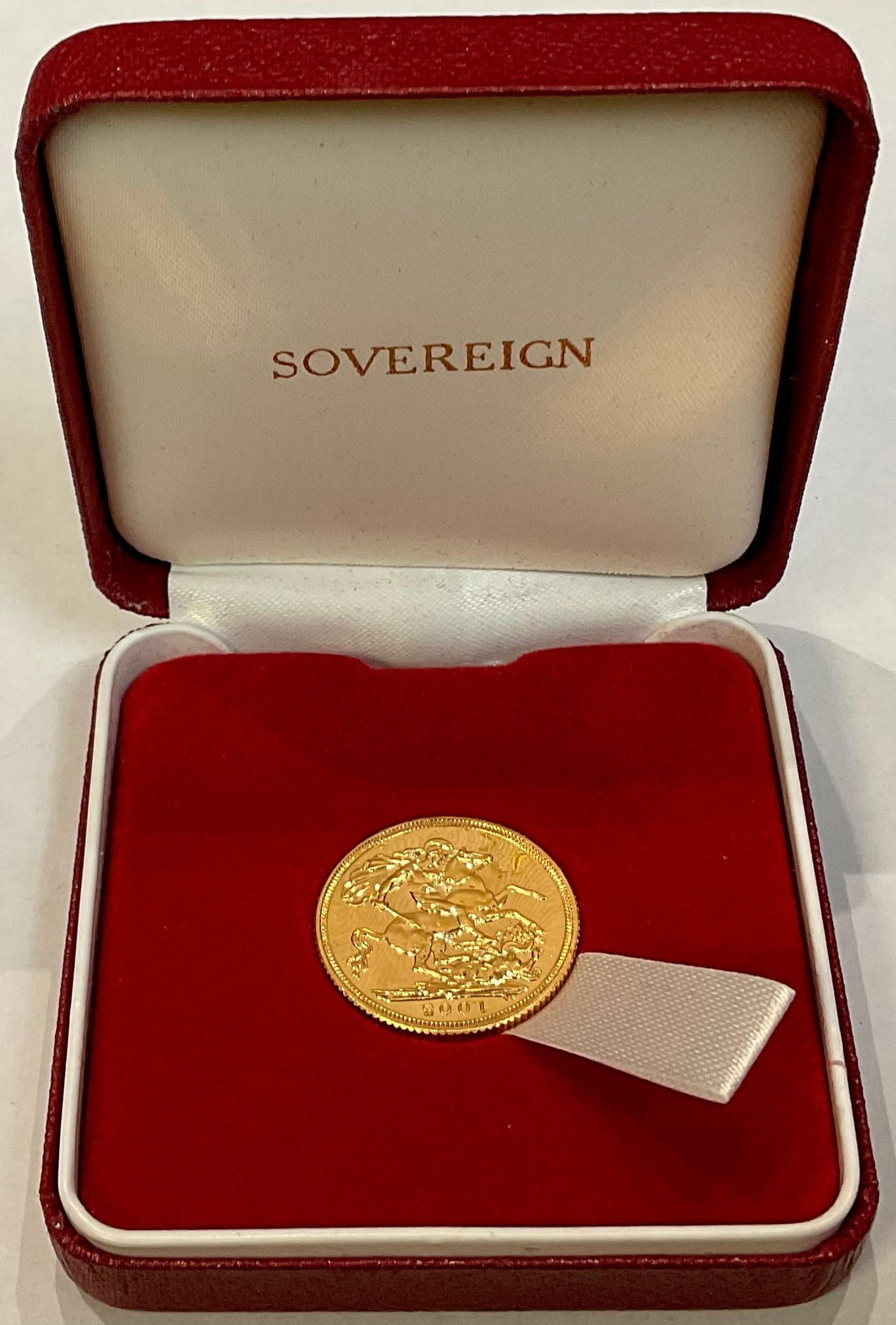 Coin - GB, Elizabeth II gold sovereign, 2001, boxed - Image 2 of 3