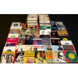 Vinyl Records - 45rpm 7" singles various genres and artists including Elvis Costello and the