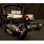 Photography - a Sony DV Camcorder; a Canon zoom TV lens