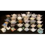 Teapots - 19th century and later, Staffordshire, Art Deco, novelty; qty (4 boxes)