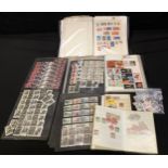 Worlds collection in 2 binders, 2 small stockbooks with QV stamps plus GB VMMin packs etc bundle