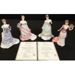 A Royal Worcester limited edition figure, Splendour at Court, A Celebration at Windsor, no 764;