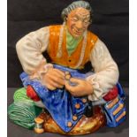 A Royal Doulton figure, The Tailor, HN2174, printed marks in green, c.1955