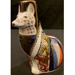 A Royal Crown Derby paperweight, Welsh Corgi, Sinclairs' special commission to celebrate the Penrhyn