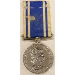 An Elizabeth II Police Long Service and Good Conduct medal awarded to Constable Mark C Williams