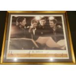 Autographs, Music, Il Divo - a Limited Edition print of Il Divo, bearing four signatures in black