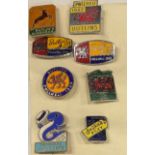 A collection of 1950's/60's Butlins enamel badges, Pwllheli, Minehead, Skegness, Filey (8)
