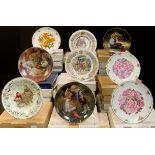 Collector's Plates - including Royal Worcester Just Good Friends, Wedgwood Foxwood Tales, Royal