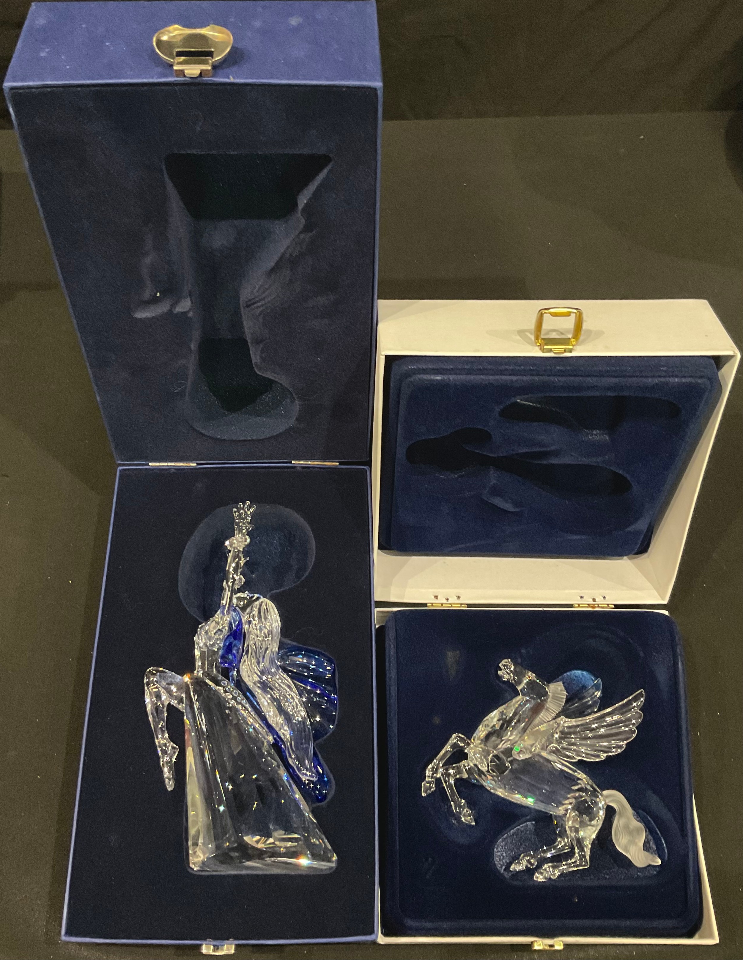 A Swarovski Crystal model, Isodora, The Magic of Dance, boxed; another, Pegasus, plinth stand, boxed - Bild 2 aus 2