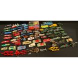 Toys & Juvenalia - a collection of unboxed and playworn diecast models including Corgi Toys,