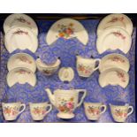 A Biltons Amersham child's/doll's tea set, original box